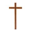 Wall Cross Home Decor Mysterious Simple Gift Durable Solid Rubber Wood Elegant Christian Style Craft Blessing Church