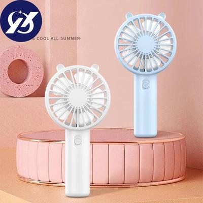 Portable Handheld Fan Small Cooling Fan USB Rechargeable Eyelash Eyelash Mute Cooler  Handheld Fan Mini USB Rechargeable Desk