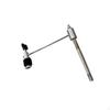 Drum Accessory Clamp with Rod Padded Hardware Holder Knurled Percussion Mount