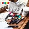 Set Markere Acrilice Uni Posca, 5/8/12/16 buc Marcadores Art Marker Pens pentru Pictură pe Piatră Graffiti pe Materiale Artiști Meșteșugari Manga