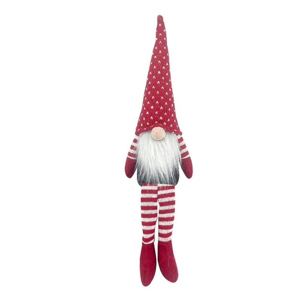 Knitted Design Knitted Gnome Doll Faceless Style Christmas Gnome Decor  New Year Celebration