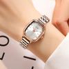Light Luxury Diamond-Encrusted Oval Women'S Watch Compact Room Gold Stainless Steel Student Watch Waterproof Quartz Women'S Watch