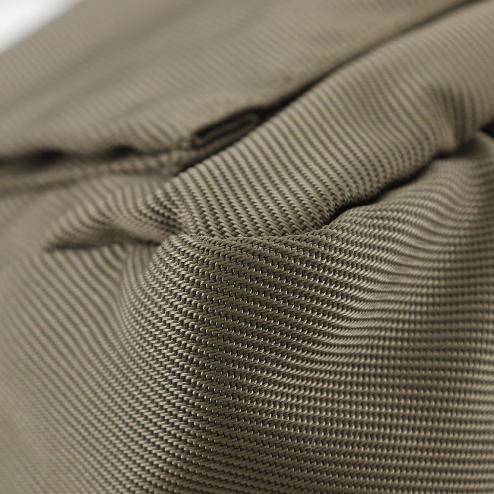 Gucci Bamboo One Belt Shoulder Bag 000.2404.0509 2WAY Khaki Nylon Canvas Women Used