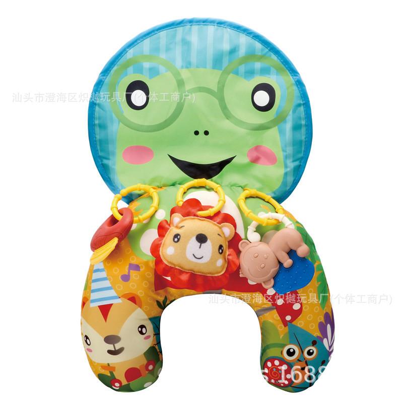 Infant Ushaped Tummy Trainer Pillow With Early Education Features For Babies