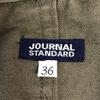 Made in Japan JOURNAL STANDARD Linen Cotton Jacket Men’s 36 S Brown(USED)