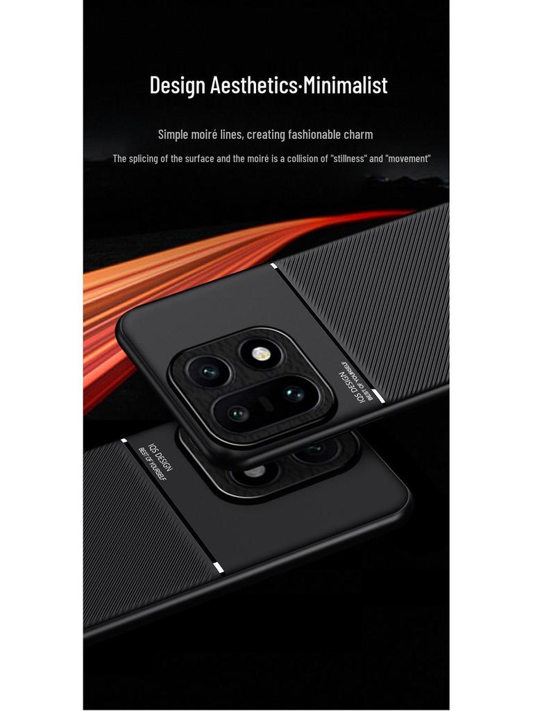 OnePlus 15 Magnetic Moiré Anti-fingerprint Protective Case