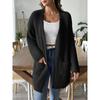 Women's Fall/winter Casual Double-pocket Coat Sweater