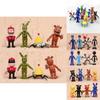 12pcs/set Five Nights At Freddy's Bear Doll Action Figures Toy Collection For Fans