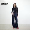 ONLY Women's Ribbed Seam Long Sleeve T-Shirt