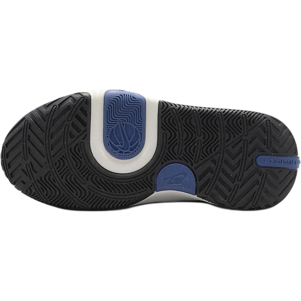 Nike Team Hustle D11 GS Mystic Navy Metallic Gold Kids Sneakers Blue Pale-Ivory Black FZ8463-400