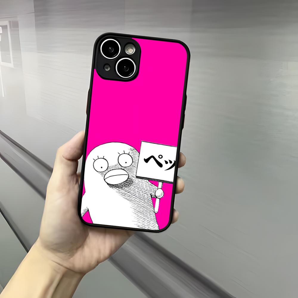 A-Anime Gintama Mr. Raindrop Phone Case For Iphone 17 16 15 14 13 12 Pro Max Xr Air Plus Skin Feel Black Hard Shell Cover