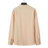Men's  Leisure  Fashion  Flax  Long  Sleeves  Workwear  Trousers  Two  Pieces  Set