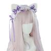 Anime Style Plush Animal Ear Hairpiece Cosplay headbands For Costume Halloween Gathering Soft Polyester Hair Decoration
