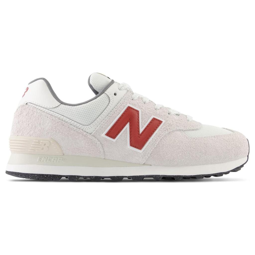 New Balance 574 White Red Unisex Sneakers U574SOR