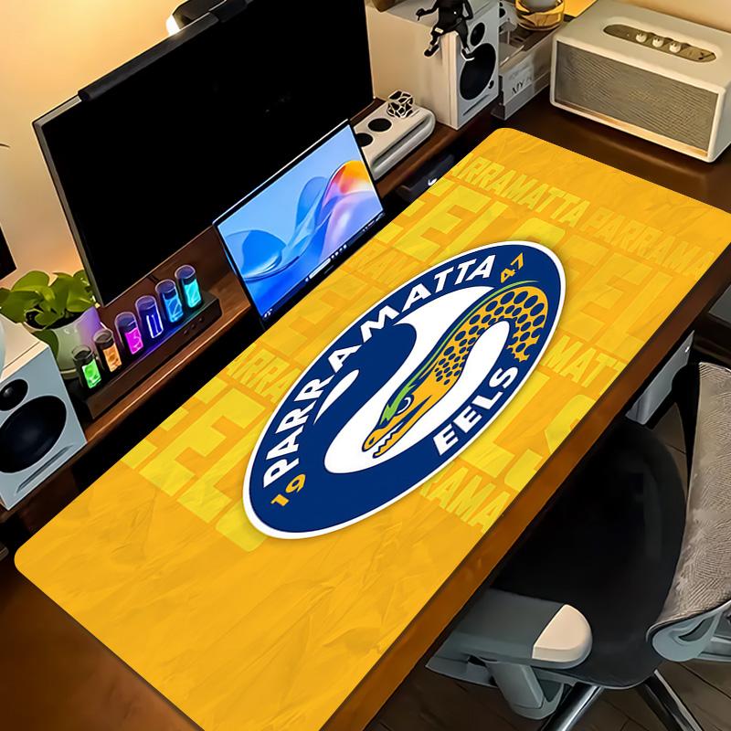 Parramatta Eels Print Cushion Non-slip Laptop Tablet Big Mousepad XXL Mat Mini PC Playmat With Lock edge