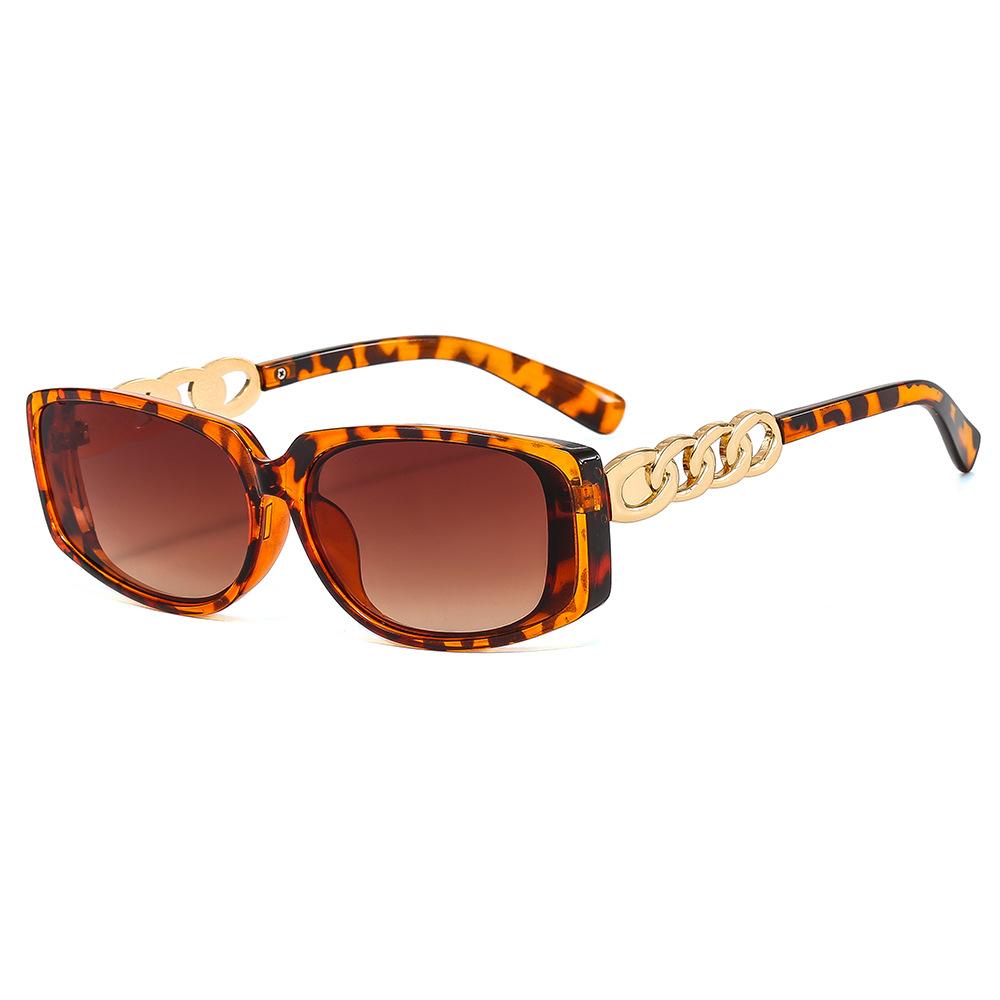 New Yingling style, European and American personalized small box sunglasses, street shooting characteristic glasses, retro sunglasses