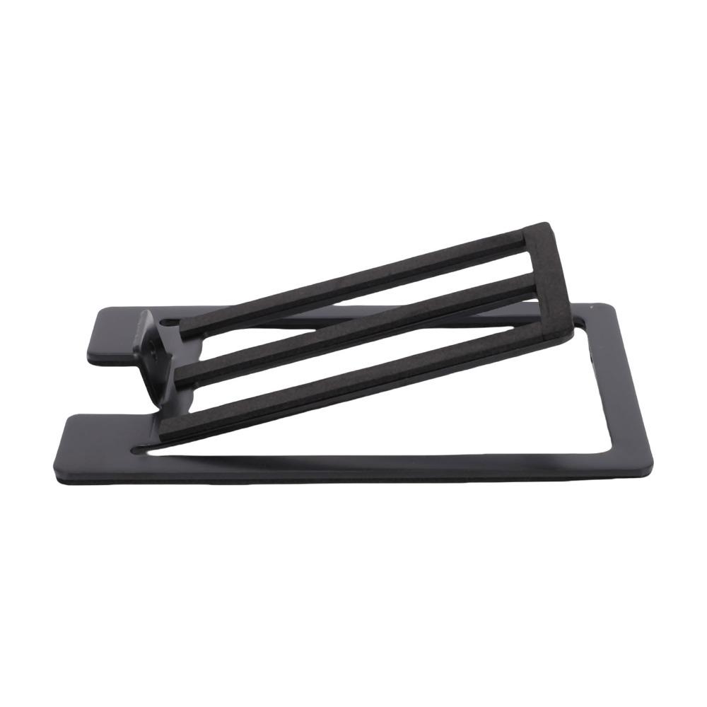 2PCS Tilted Speaker Risers Anti Vibration Pad Aluminum Speaker Stands  Desktop Use