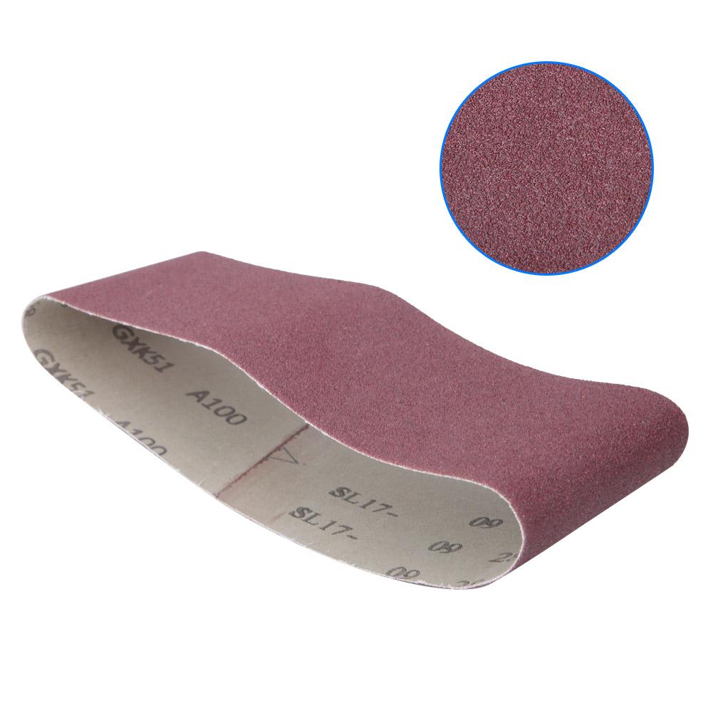 10pcs 533x75mm Sanding Belt 21x3 Inch Abrasive Band for Belt Sander 40 180 Grit (40#)
