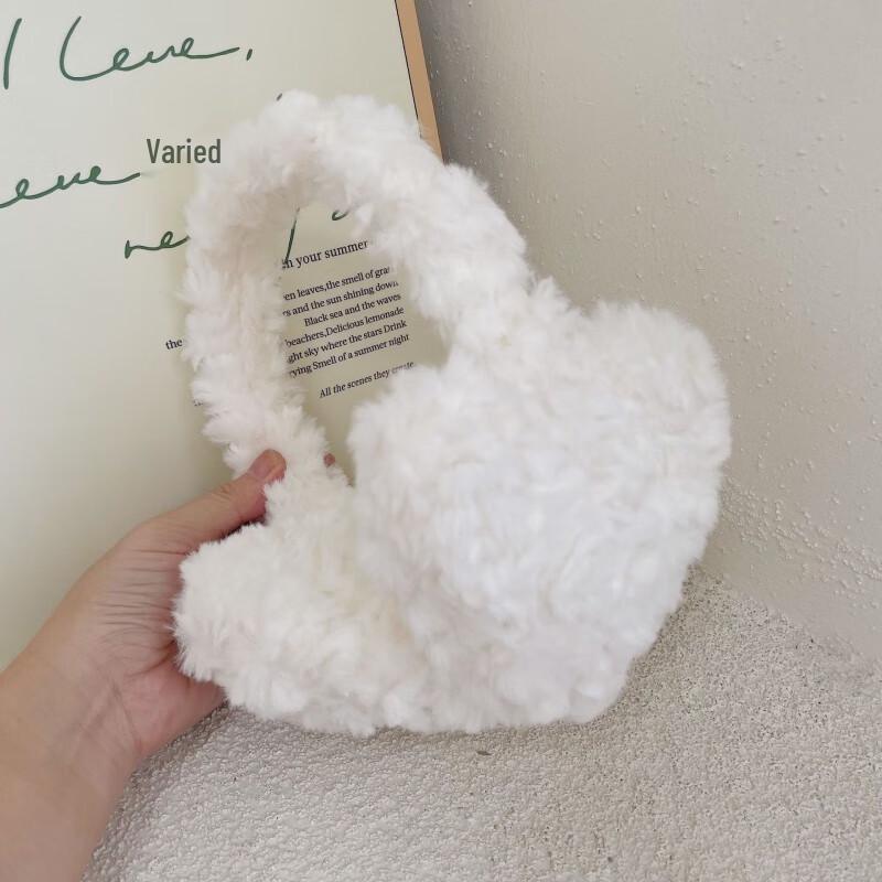 Плюшевые наушники-сердечки в стиле Инстаграм One Size