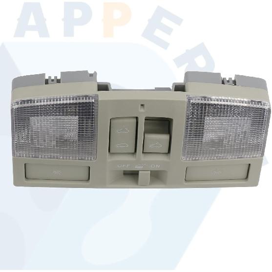 BBM6-69-970B-75 Overhead Console w/Sunroof Switch & Dome Light for Interior Roof Compatible with Mazda3 2010 2011 2012 2013 Ceiling Map Reading Light