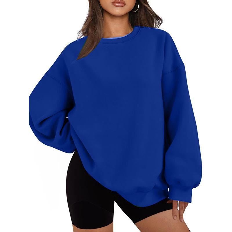 Unisex Loose Fit Hoodie: Long Sleeve Casual Sweatshirt for All Seasons