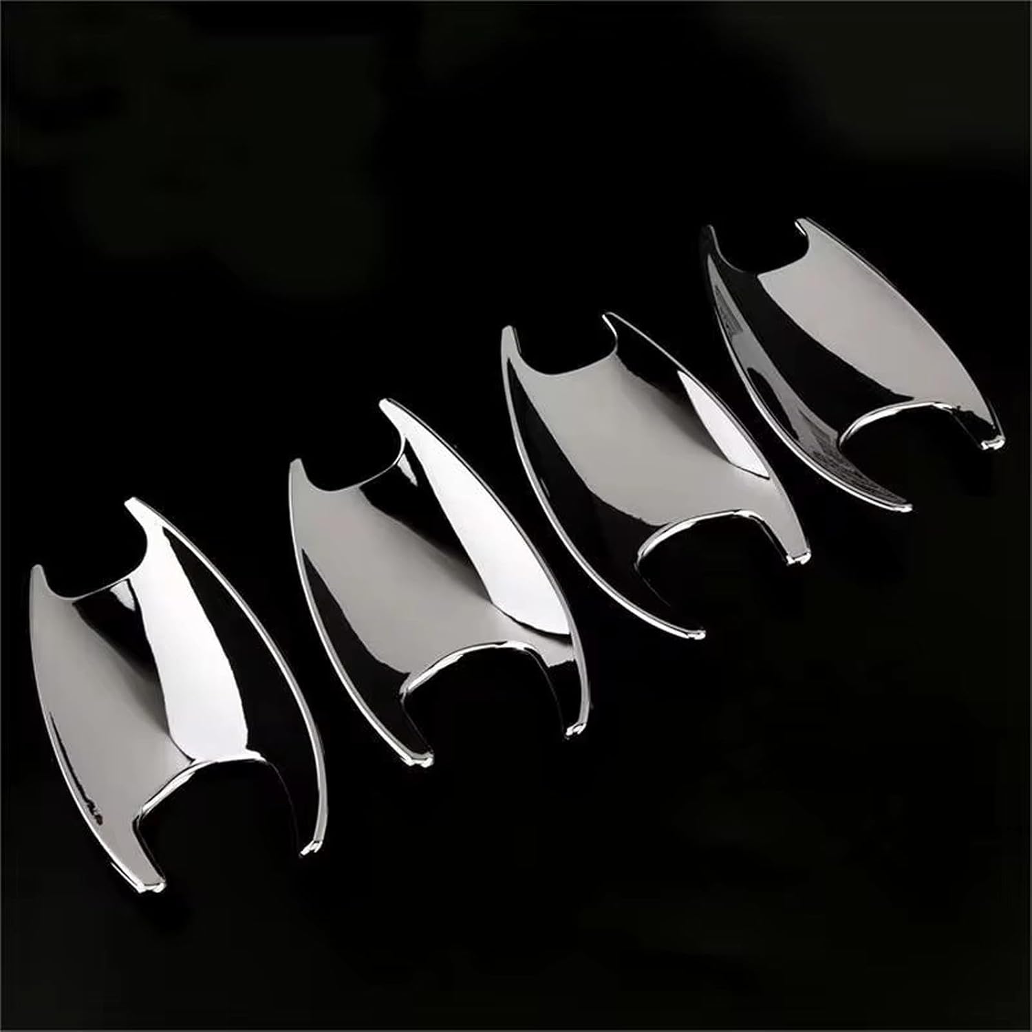 

Fit for BMW 7 Series F01 2009-2015, Car Exterior Door Handle Cover, ABS Silver Door Handle Door Bowl Cover Exterior Protection Door Bowl Trim