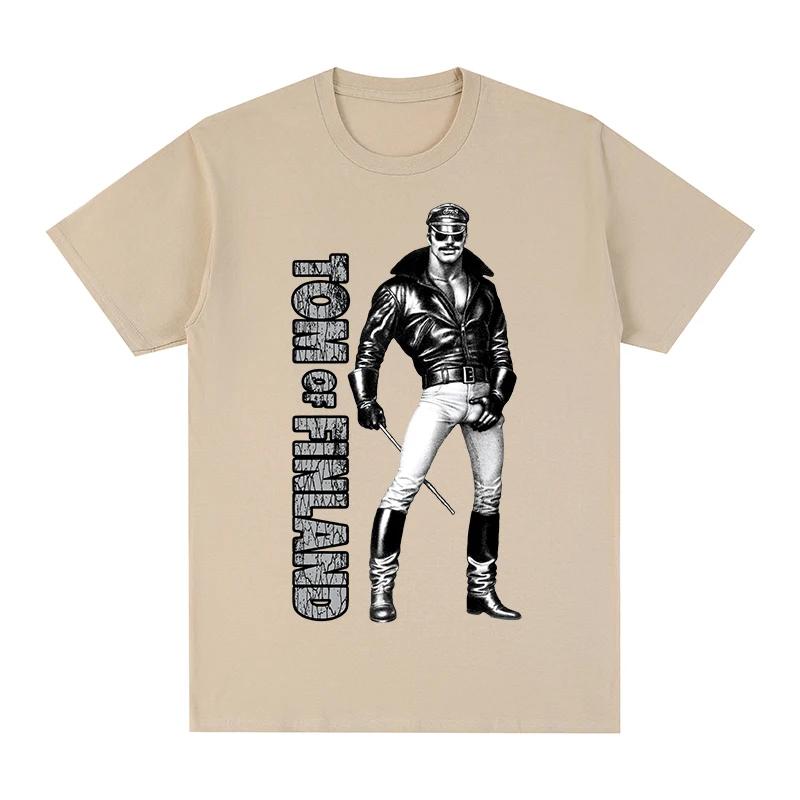TOM OF FINLAND T-Shirt BOYFRIEND Schwul COPS Baumwolle Herren T-Shirt Neu TEE TSHIRT Damen Tops
