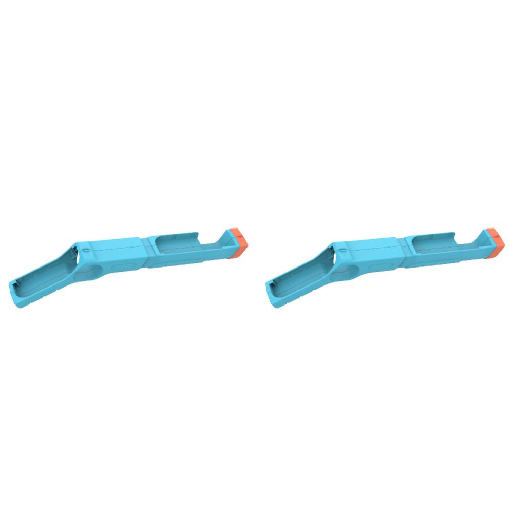 1/2Pcs Shooting Game Gun Grip Bracket for Nintendo Switch2 Gun Shape Handgrip with Removable Buttstock Left Right Handles Holder