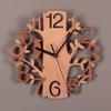 Orologio da Parete a Forma di Uccello Tridimensionale a Doppio Strato per la Casa in Legno Creativo Decorazione Murale Regalo Ornamento Raffinato