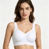 Traceless Fixed Cup Sports Underwear Women's Big Breasts Show Small Gathering Breasts Large Size Sleep Vest Bra GD01