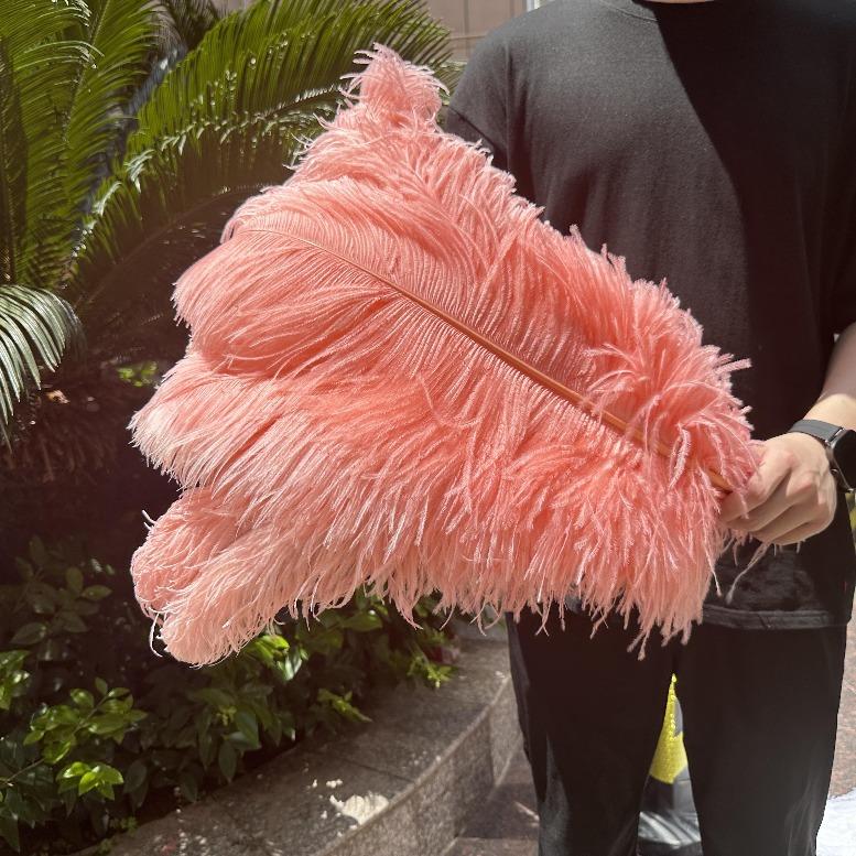 Wholesale Golden Ostrich Feathers Big 15-60CM Ostrich Plume for Wedding Party Home Decor Table Centerpieces Carnival DIY Crafts