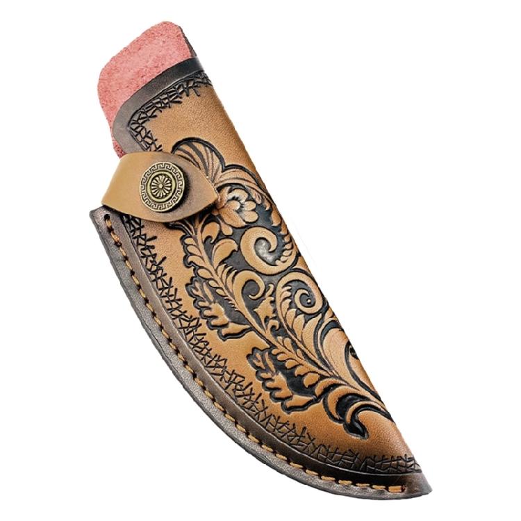 Fundas de Cuero para Cuchillos Fijos Cubierta para Cuchillo de Caza Gruesa Equipo para Amantes del Aire Libre