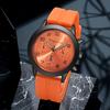 Watches for Men Casual Quartz Watches Man Silicone Strap Quartz Wristwatch Fashion Simple Round Glass Dial Date Watch Reloj