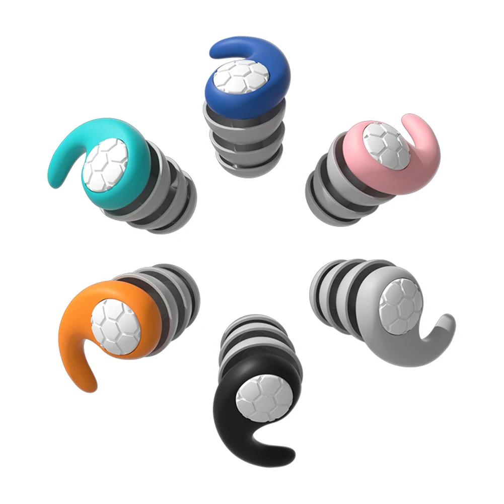 Silicone Earplug For Children Swimming Ear Protection Noise Reduction Waterproof Sleeping Earplugs for 5-12 Year Old Children