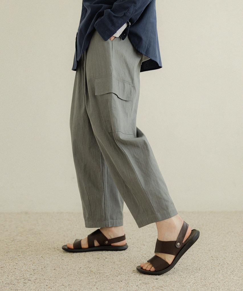 NUBINDA Balloon Baggy Pants [Gray]