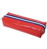 Compact Red Slim Pencil Case for Stationery Storage Two-Room [Used]
