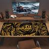 Dynamo Dresden Custom Name Large Size Mouse Pad Large Gaming Table Cushion Non-slip Laptop Tablet Big Mousepad XXL Mat Mini PC Playmat With Lock Edge