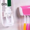 Automatyczny Dozownik Pasty do Zębów Zestaw Uchwytów na Szczoteczki do Zębów Prosta Instalacja Montowany na Ścianie Łazienkowy Stojak na Szczoteczki do Zębów