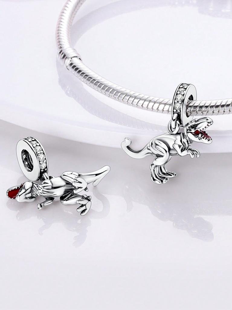 Charms Plata Cute Squirrel Elephant At The Zoo Bead Copper Plated Fitcopperoriginal Bracelet For Jewelry Making Diy Charm