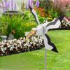 Seagull Windmill Garden Spinner, Outdoor Animal Whirligig Windmill Lawn Ornament Wind Mill for Outdoor Yard Garden Decorations