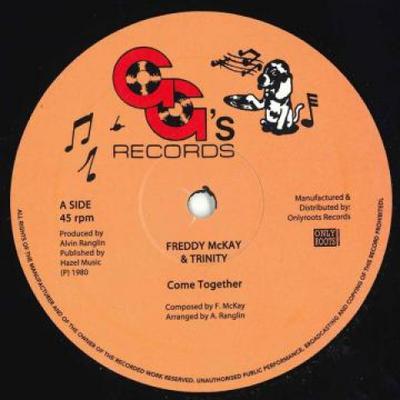 Płyta 12-calowa FREDDY MCKAY, TRINITY - Come Together / Sha La Mar Rockers ORD22 GG's/Onlyroots 1980 Europa Reggae, Ska & Dub Używana