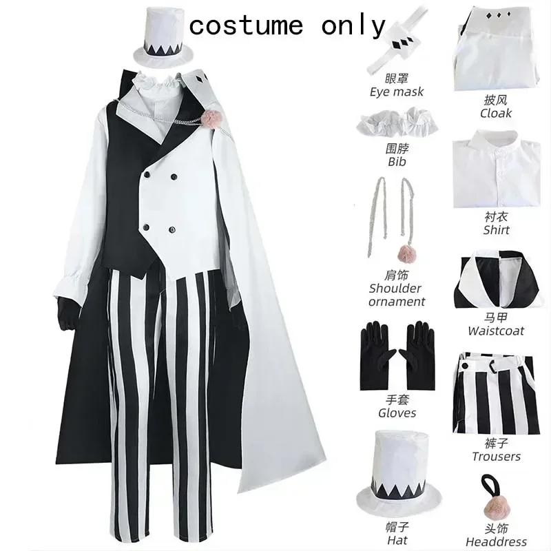 

Nikolai Gogol Cosplay Costume Anime Bungou Bsd Season 4 Nikolai Cosplay Cloak Cape Uniform Suit Wig Halloween S