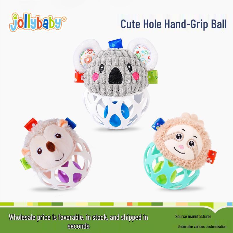 

Jollybaby Animal Grip Ball: Tactile Toy for Babies 0-1 Year Old