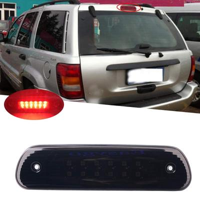 Car Third Red Tail Rear Brake Stop Light Smoke/Clear Lens LED 3rd Rear Lamp For Jeep Grand Cherokee 1999-2004