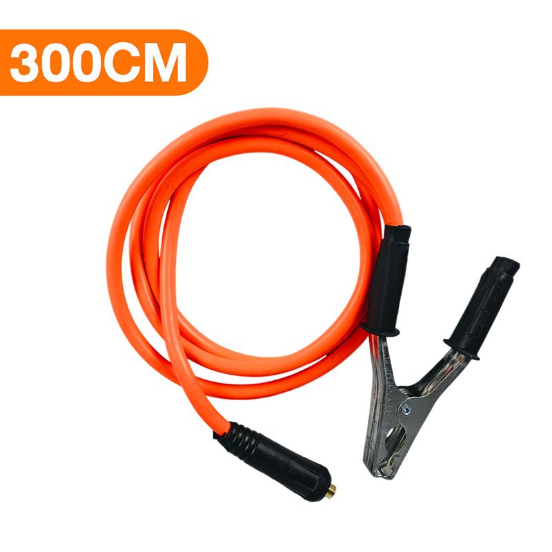 300Cm-10M Sveisekabel 300A Sveisekabel 10 Meter Kraftig Strøm Sveiseverktøy Elektrodeholder Messing Jern Sveis