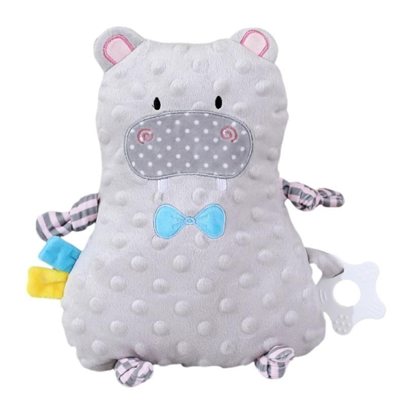 Kreskówkowa uspokajająca lalka, zabawka, poduszka dla malucha, miękkie, delikatne podparcie pluszowe do spania w pokoju dziecka