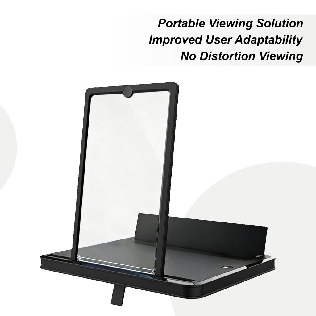 Handy-Bildschirmlupe Hoch-Quer-Smartphone-Ständer Handy-Bildschirmvergrößerer Für Studenten Erwachsene Frauen Männer