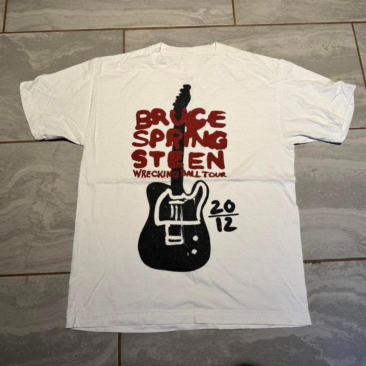 Bruce SpringSteen Tour T Shirt Tour Concert Size S to 5XL SG339 Unisex T-Shirt S