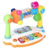 QTBIUQ Musical Piano Toy with Lights & Music, Compatible with Learning, Interactive Play for Toddlers 1-3 Years, Develops Motor Skills