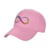 Neurodiversity Pride Purple Baseball Cap Beach Outing Luxury Hat western  Boy Womens